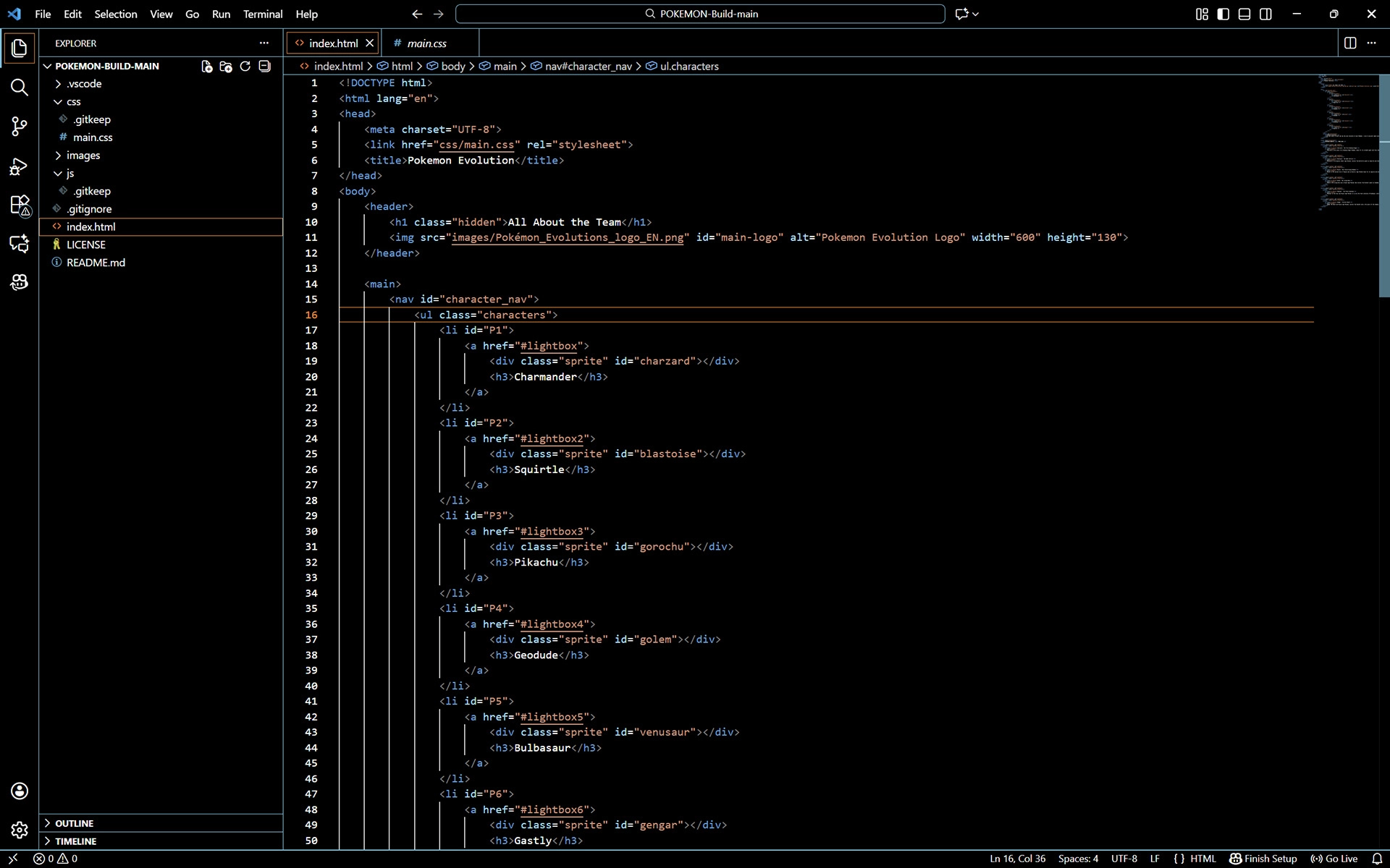 Nova Earbuds website - Code and development process