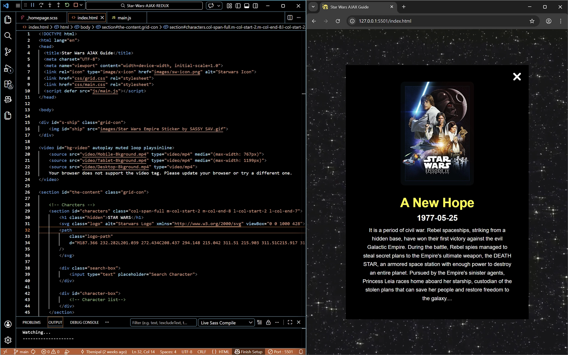 Nova Earbuds website - Code and development process